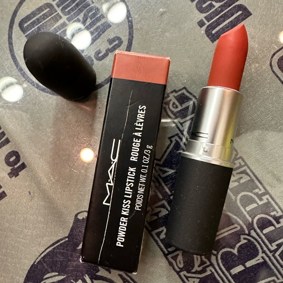 MAC Cosmetics Powder Kiss Lipstick in 316 Devoted to Chili - Picture 8 of 14